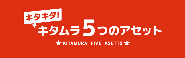 キタムラ5つのアセット