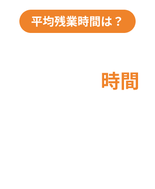 平均残業時間は？